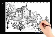 A4 Ultra-Thin Portable LED Tracing Light Box Dimmable Brightness LED Art