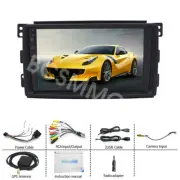 Car Radio Player Fit For 2005-2010 Smart Fortwo Android 14 GPS HD Digital TV