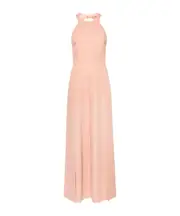 open-back wide-leg jumpsuit IT40,IT42,IT46 peach pink