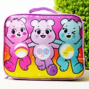 Care Bears Lunch Bag Sequin Classic Snack Tote New Insulated Grumpy