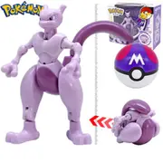 Pokemon Mewtwo Pokeball Transform Action Figure Toy