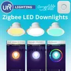 Echo Plus SmartThings Hue Bridge Compatible Smart ZigBee RGBCW Downlight Strip