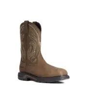 Ariat Men's WorkHog XT Cottonwood Brown Carbon Toe Work Boots 10038318