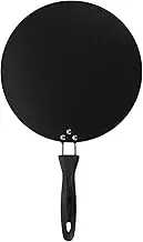 iplusmile Portable Non Stick Grill Pan with Handle for Barbecue Camping and Home Cooking Versatile Meat Vegetable Grill Tray for Outdoor and Indoor Use