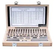 81-Piece Steel Gauge Block Set, Grade B Accuracy