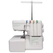 Elna Elnita ES4 2/3/4 Thread Overlock Serger Sewing Machine & Bonus