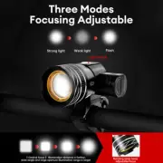 Mountain MTB Road Bike LED Front Light Headlight Torch Waterproof Rechargeable