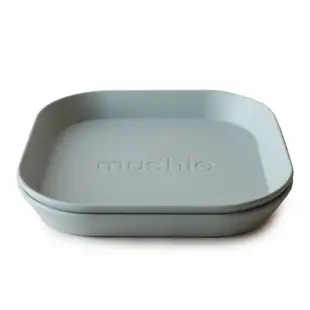 美國 Mushie│方形兒童餐盤(顏色可選) 兒童餐具/兒童碗/餐盤/不含BPA/不含PVC/不含塑化劑