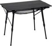 Camping Table Foldable Portable with Adjustable Large-35.4"L x 20.9"W Black
