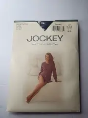 Jockey Sheer & Comfortable Day Sheer Control Top Small Pantyhose Tuxedo Black
