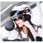 MOTORCYCLE BIKE HALF FACE HELMET WITH VISOR