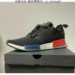 全新正品 ADIDAS Original NMD R1 BOOST 經典款 男女鞋 黑 GZ7922