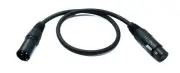 SYSTEM-S Audio XLR Cable 100 CM 5 Pin Socket To 3 Pin Plug Adapter