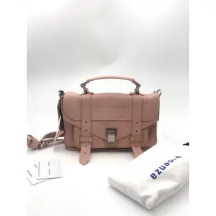 Proenza Schouler H00091 PS1 Tiny 山羊皮小款兩用包 杏粉色