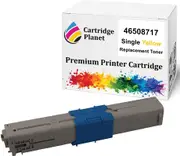 Yellow Compatible Toner Cartridge for OKI 46508717 (3,000 Pages) for OKI C332 C332dn MC363 MC363dn MC363dnw