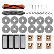 For Dreame Bot L20 Ultra / X20 Pro Main Side Brush Hepa Filter Mop Dust Bag Robot Vacuum Cleaner Replacement Parts