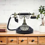 Audio Guest Book Wedding Phone, Classic Retro Style Record Customized Audio Messages Guest Book for Parties Birthdays Rentals Confessions Special Occasions