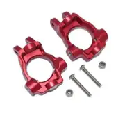 GPM Racing Aluminum Front C-Hubs Red : Losi Lasernut U4