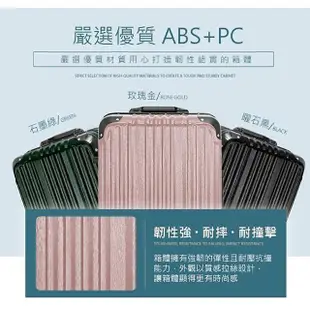 20吋旅行箱防盜鋁框拜耳PC+ABS材質雙海關鎖硬殼箱360度旋轉耐摔撞