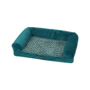 Pawz Memory Foam Calming Pet Bed XL Blue