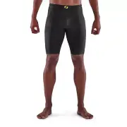 Skins Series-5 Mens Compression Half Tights (Black) SAVE $$$