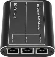 IEEE802.3af/at 30W Network PoE Signal Gigabit PoE Extender Ethernet Repeater for Security Systems Camera