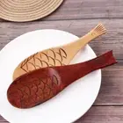 Shaped Natural Eco-friendly Spatula Rice Paddle Serving Spoons Rice Scooper