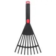 Garden Pitchfork Rakes Gardening Leaf Tool Small with Handle Travel