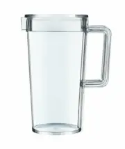 Palm Tritan Fridge Jug with Clear Lid 1.3L.