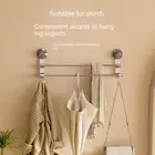 Punch-free Bathroom Shelf Wall Mounted Towel Bar Towel Rack Bathroom