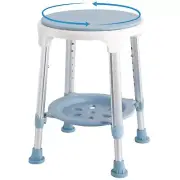 KSITEX Shower Chair Stool for Inside Shower Small Corner Plastic Stool for Sh...