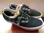 New Vans Mens 9.5 Comfycush Era Skate Shoes Green
