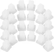 Alipis Car Bumper Rivets Set 50pcs Automotive Bumper Hardware Plastic Retainer Clips Fit Easy Installation Fasteners