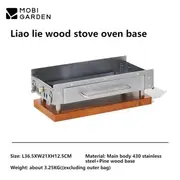 MOBI GARDEN Firewood Stove, Oven Base