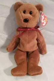 *RARE*Teddy Beanie Baby Style 4050 Tag Errors 1995 On Swing Tag 1993 On Tush Tag
