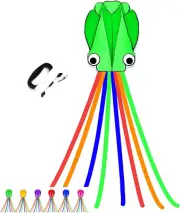 Simxkai Octopus Kite for Kids & Adults, Easy to Fly Beginner Kite for Boys & ...