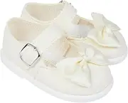 [Earlydays Baypods] Baypods, Toddler Shoes with Hard Sole, Baby Girls First Walking Shoes with Anti-Slip Sole, First Walkers, Made in England