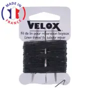 VELOX BIKE TUBULAR LINEN THREAD FOR REPAIR NEEDLE KIT ROLL PUNCTURE INFLATE TIRE