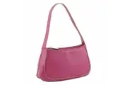 Milleni Mini Fashion Women's Ladies 20cm Zip Tote Bag Work Shoulder Handbag Plum