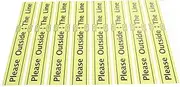 Sosoport 8 Pack Throwing Line Markers Dart Floor Markers Notice Line for Enhance Gaming Experience Game Supplies