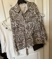 3-piece NWT Alfred Dunner Top Pants Jacket READ! 16W-XL