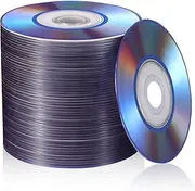 50 Pieces 3 Inch Blank DVD-R Discs Disk 1.4 GB Recordable Media Disc 1-4 X Printable Mini DVD-R Blank Discs Media Disk for VCR Video Camera