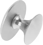 GANAZONO No Punching Handrails Drawer Fridges Door Handle Pull Door Suction Cup Grips Bracket Cabinet Kitchen Shower Handle Closet Window Glass Hardware Short Slide Silver Stainless Steel