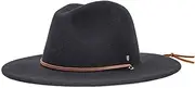 [BRIXTON] Men's Field Wide Brim Felt Fedora Hat