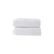 Renee Taylor Aireys 2 Piece White Bath Sheet Pack