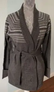 NWT Women's Patagonia Nordic Sweater size L Grandpa Style Lambswool Cardigan