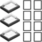 Light Switch Guard Cover, 15Pcs Button Switch Protective Cover Button Cover Butt