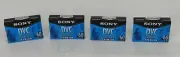 Sony DVC Premium Mini DV 60 LP 90 Digital Video Cassette Tape Sealed New x4