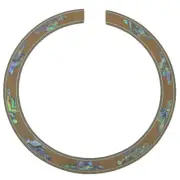 Quality Acoustic Guitar Soundhole Sapelli Rosette Abalone Shell Inlay Design