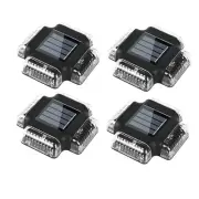 4pack Solar Pool Deck Lights Pool Side Floor Lights,Outdoor Above Ground9956